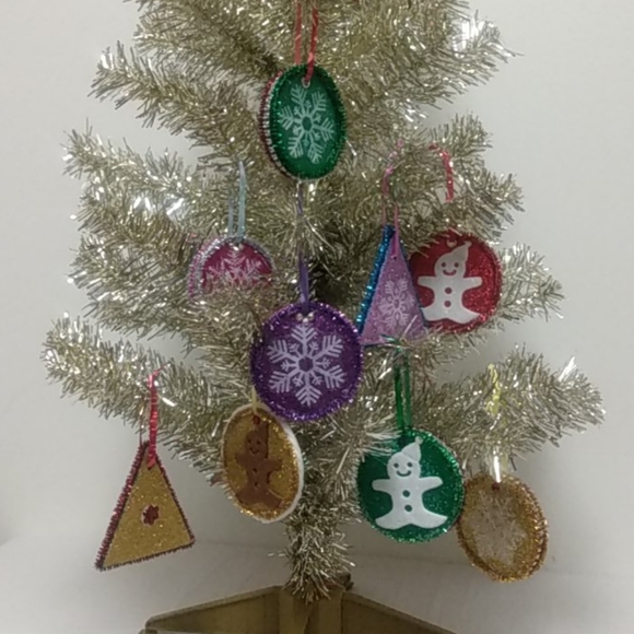 Hand Crafted Other - 🎄UNIQUE!!! | Upcycled Cardboard Christmas Ornaments